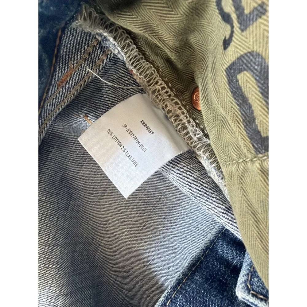 Todd Snyder Selvedge Jeans 34X32 Japanese Denim Button Fly Medium Wash